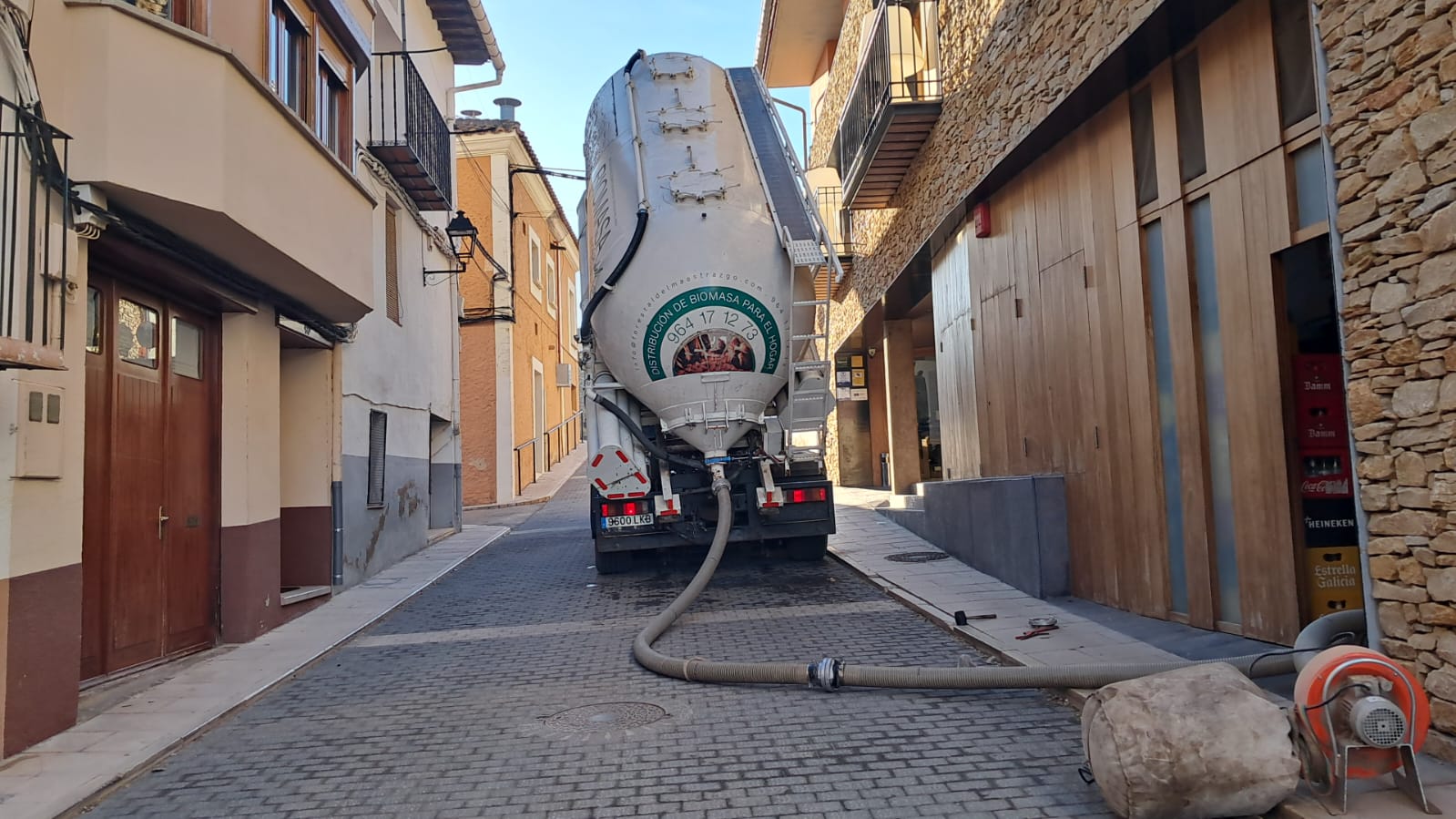 Biomasa a domicilio